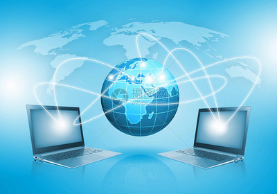 網(wǎng)絡全球化 從筆記本電腦中的地球儀窺見數(shù)字時代的互聯(lián)